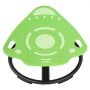 VEVOR Spinning Chair for Autistic Kids Ages 3-12 Autism Sensory Toy 75 kg, Sensory Swivel Seat for Children ADHD, Glow in the Dark, Training Body Coordination, 519 mm x 520 mm, Rocket Shape, Green