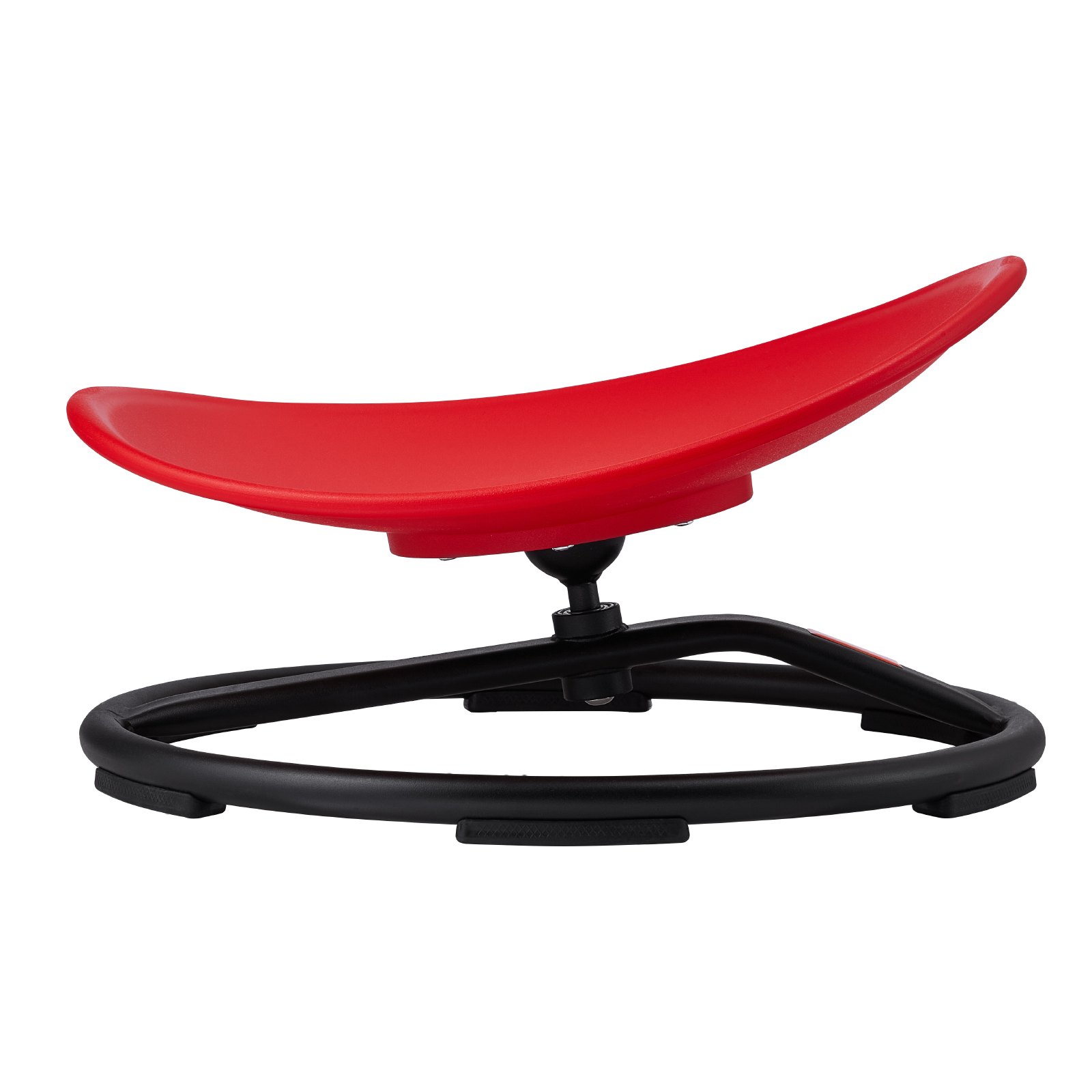 VEVOR Kids Swivel Chair, 220 LBS Capacity, Sensory Spinning Chair, Autistic Kids Sensory Toy Chair with Non-Slip Metal Base, Toddler Sit and Spin Chair for Coordination Balance Focus Training Red