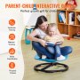 Chaise pivotante sensorielle antidérapante VEVOR pour enfants autistes 220 lb Bleu