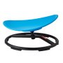 VEVOR Kids Swivel Chair, 100KG Capacity, Sensory Spinning Chair, Autistic Kids Sensory Toy Chair with Non-Slip Metal Base, Toddler Sit and Spin Chair for Coordination Balance Focus Training Blue