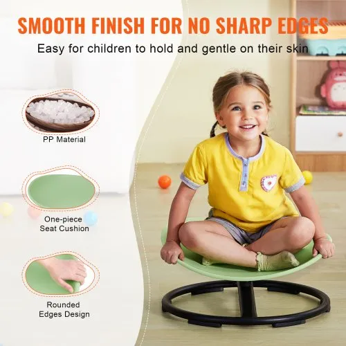 VEVOR Kids Swivel Chair, 220 LBS Capacity, Sensory Spinning Chair