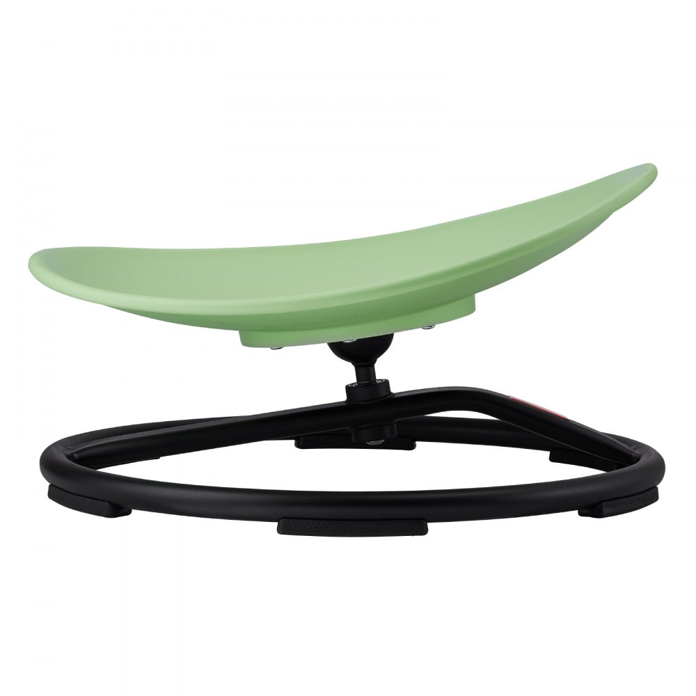 VEVOR Kids Swivel Chair, 220 LBS Capacity, Sensory Spinning Chair, Autistic Kids Sensory Toy Chair with Non-Slip Metal Base, Toddler Sit and Spin Chair for Coordination Balance Focus Training Green