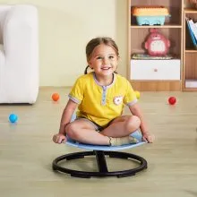 VEVOR Elephant Kids Spinning Chair 220 lbs Sensory Swivel Chair Seat Blue