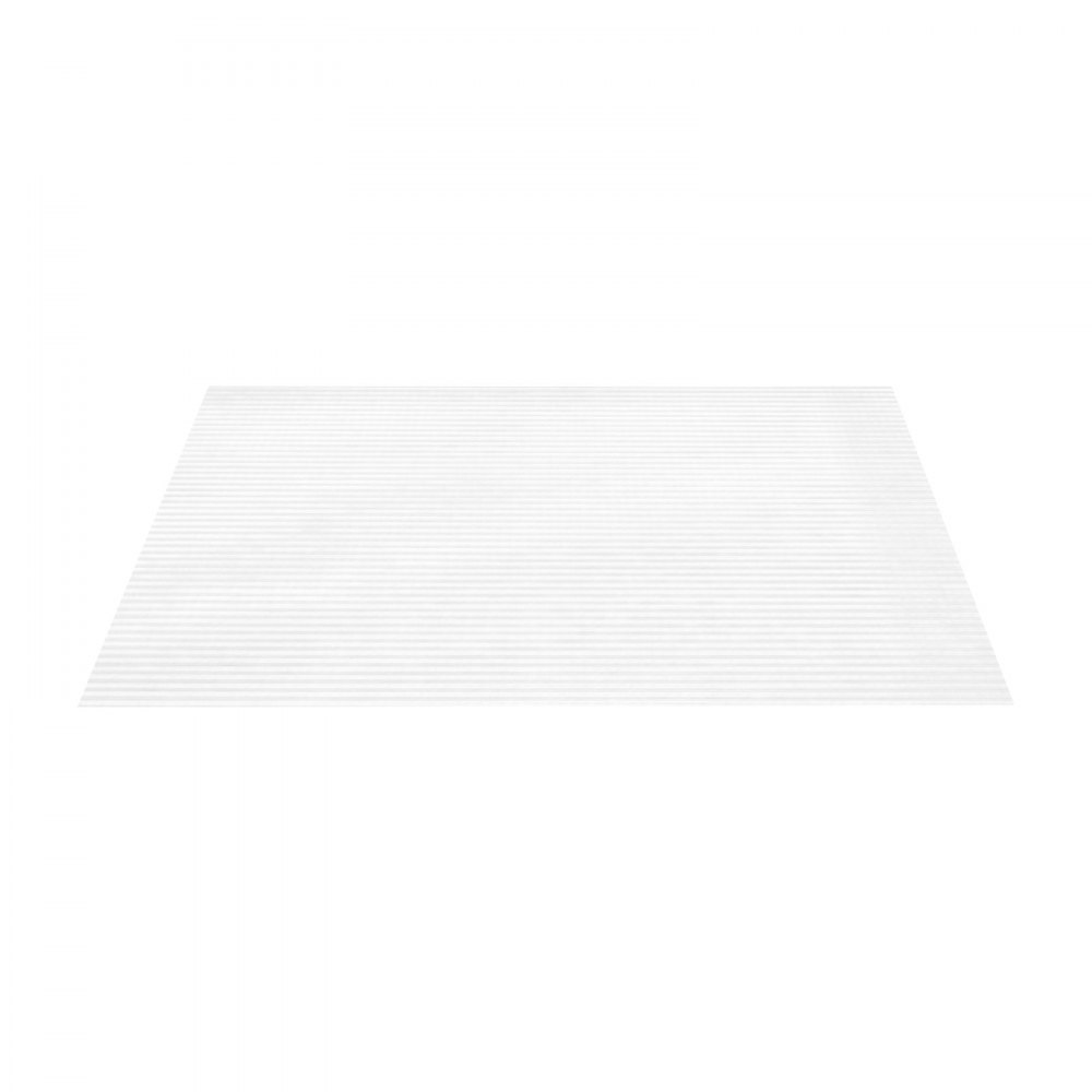 VEVOR Drawer and Shelf Liner for Kitchen Cabinet, Non-Adhesive Non-Slip Thick Refrigerator Liners, Waterproof Shelf Paper, Cupboard Bathroom Drawer Mats, EVA Fridge Lining for Shelves, Clear, 23 FT