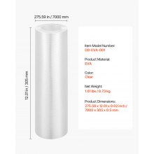 Classic Clear Drawer and Shelf Liner for Kitchen Cabinet Non-Adhesive 23 FT