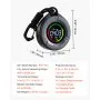 VEVOR Carbon Dioxide Monitor, CO2 Controller with Temperature and Humidity Display, NDIR Sensor Carbon Dioxide Detector, for Outdoors, Home, Office, Car, Lightweight & Portable
