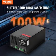 VEVOR CO2 Laser Power Supply for 100W Laser Tube Laser Engravers and Cutters