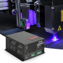 VEVOR CO2 Laser Power Supply for 100W Laser Tube Laser Engravers and Cutters