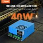 VEVOR CO2 Laser Power Supply for 40W Laser Tube Laser Engravers and Cutters