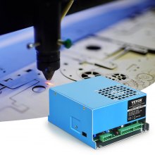 VEVOR CO2 Laser Power Supply for 40W Laser Tube Laser Engravers and Cutters