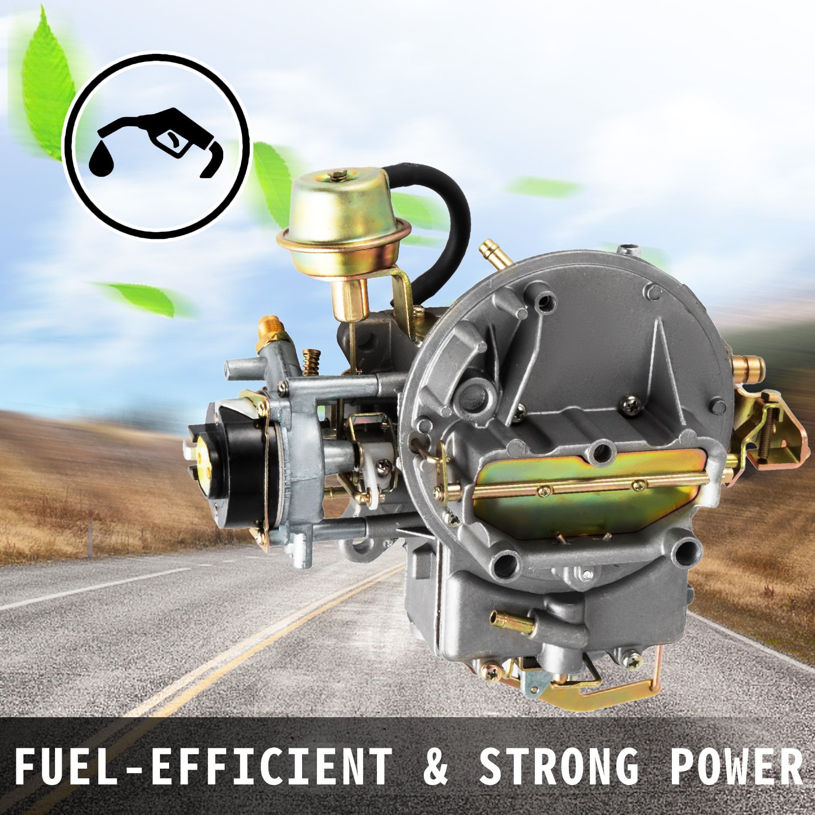 2100 2 Barrel Carburetor for F100 F250 F350 Mustang Engine 289 302 351 Jeep 360