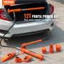 VEVOR 12 Ton υδραυλική αντλία αέρα ανύψωσης Ram Body Frame Porta Power Repair Kit