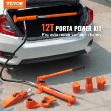 VEVOR 12 Ton Hydraulic Jack Air Pump Lift Ram Body Frame Porta Power Repair Kits