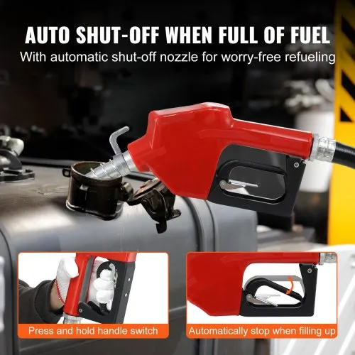 Kütusepump 12 V, 61 l/min, automaatpüstoliga — pilt 3