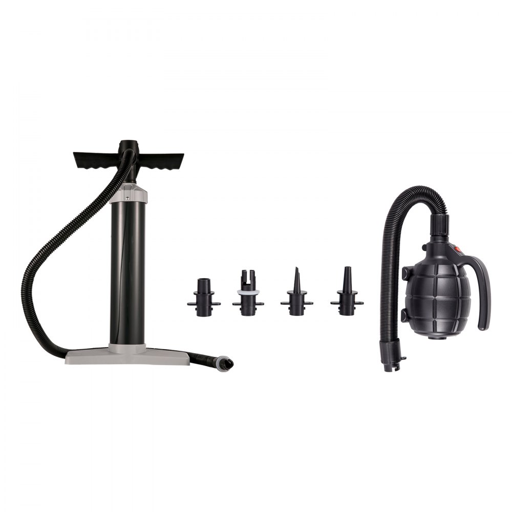 Vevor Inflatable Dock Platform Inflatable Dock 6'x4'x6" Floating Dock W/ Pump