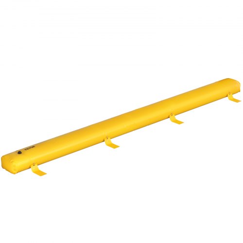 VEVOR Flood Bag, 24 ft Length x 12 in Height, Reusable PVC Water Diversion Tubes, Lightweight with Excellent Waterproof Effect Used for Doorways, Garages, Yellow