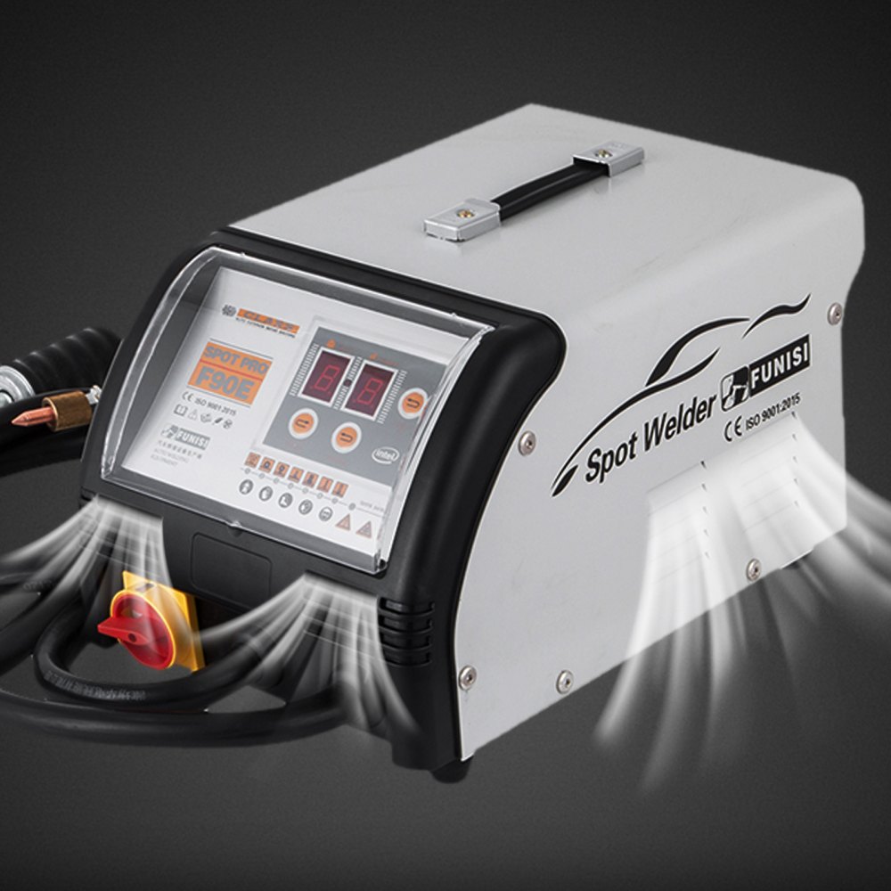 VEVOR 3500A Vehicle Panel Spot Puller Dent Spotter F90E 3500A Dent Puller Multifunctional Spot Welder Repair Kit Additive Kit
