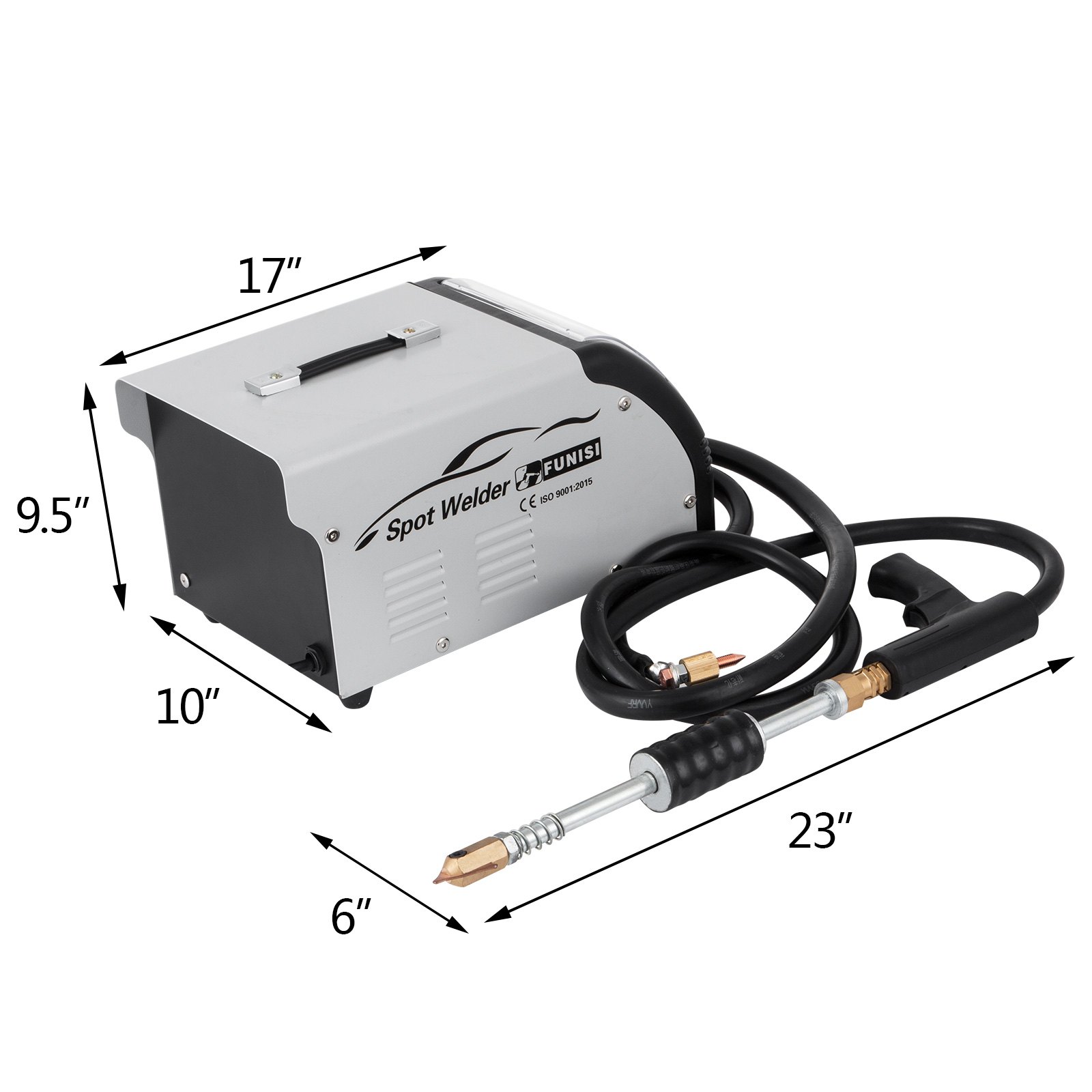 VEVOR 3500A Vehicle Panel Spot Puller Dent Spotter F90E 3500A Dent Puller Multifunctional Spot Welder Repair Kit Additive Kit