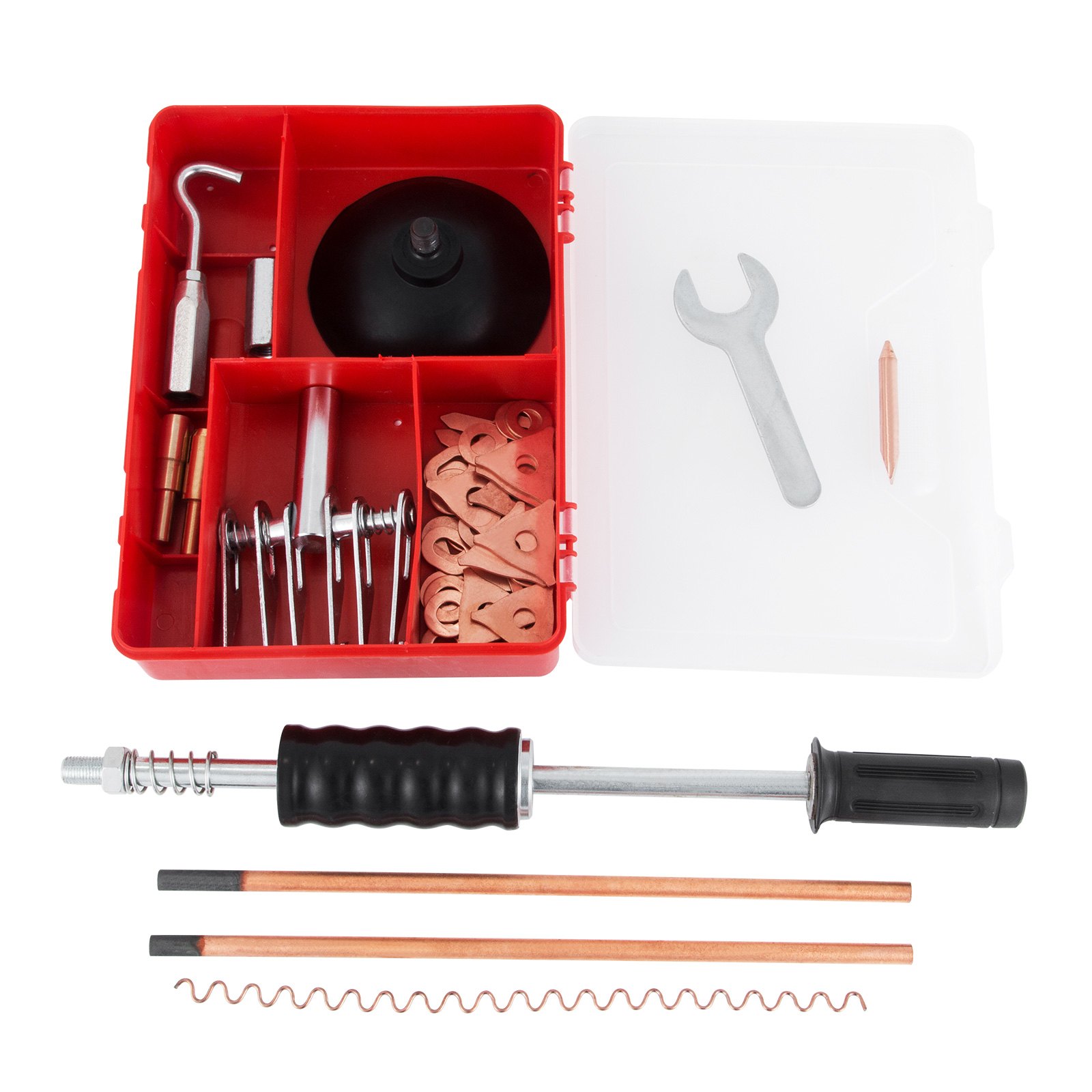VEVOR 3500A Vehicle Panel Spot Puller Dent Spotter F90E 3500A Dent Puller Multifunctional Spot Welder Repair Kit Additive Kit