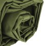 VEVOR 8ft x 12ft Olive Drab Canvas Heavy Duty 18 oz Cotton Material Tarpaulin Tarp Waterproof and Breathable for All Purpose, Green