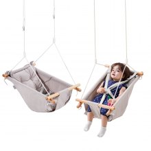 VEVOR Canvas Hammock Swing 3 Mode Baby Swing 5 σημείων λουρί για εσωτερικούς χώρους για εξωτερικούς χώρους