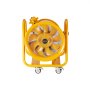 VEVOR Portable Ventilator, 16" Heavy Duty Cylinder Fan, 1100W Strong Shop Exhaust Fan 4240CFM, 16.4ft Power Cord (No charging head), Industrial Utility Blower for Sucking Dust, Smoke Home/Workplace