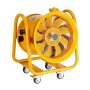VEVOR Portable Ventilator, 16" Heavy Duty Cylinder Fan, 1100W Strong Shop Exhaust Fan 4240CFM, 16.4ft Power Cord (No charging head), Industrial Utility Blower for Sucking Dust, Smoke Home/Workplace