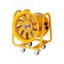 VEVOR Portable Ventilator, 16" Heavy Duty Cylinder Fan, 1100W Strong Shop Exhaust Fan 4240CFM, 16.4ft Power Cord (No charging head), Industrial Utility Blower for Sucking Dust, Smoke Home/Workplace