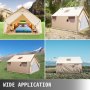 Canvas Wall Tent Canvas Tent 10x12 Ft Wall Tent 8 Persons For Camping With Stove