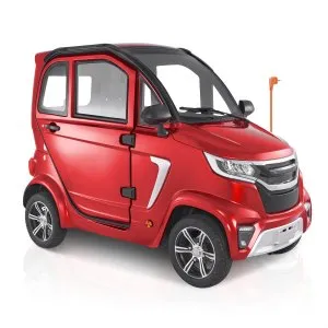 VEVOR 4-Wheel Enclosed Mobility Scooter for Seniors Adults, 660lbs Capacity, 3-Seater 2000W Electric Recreational Mobility Scooter 45 Miles Long Range, Remote Unlock, All-Terrain for Touring Shopping | VEVOR US