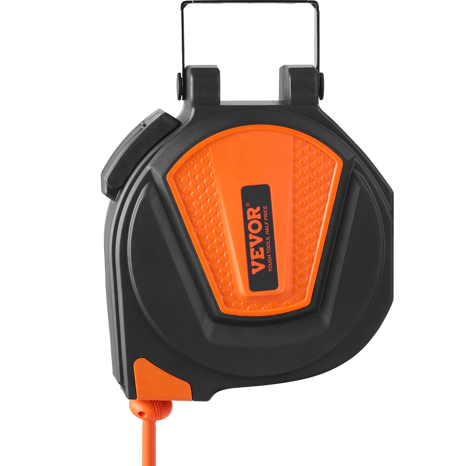 VEVOR Retractable Air Hose Reel 3/8 IN x 50 FT Hybrid Enclosed Air Hose 300 PSI