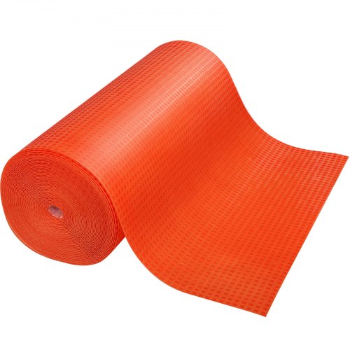 Uncoupling Membrane, Tile Floor Underlayment Roll 1/8" 344sqft Water/Crack Proof