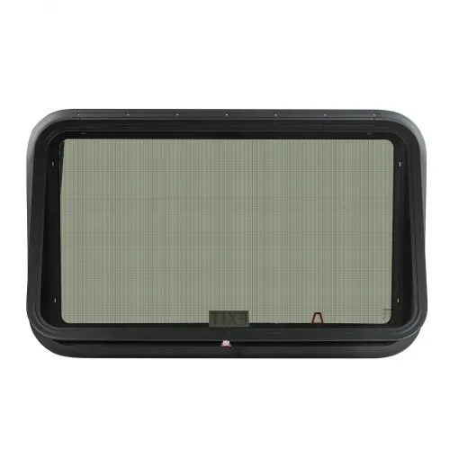 VEVOR RV Exit Window, 30 In. W X 22 In. H Tinted RV Window With Net Screen And Trim Ring Rv Window Replacement Fccckwt75055k2kd1v0