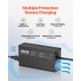 VEVOR 12V 10A Lithium Battery Charger 14.6V AC-DC LiFePO4 Smart Charger for RV
