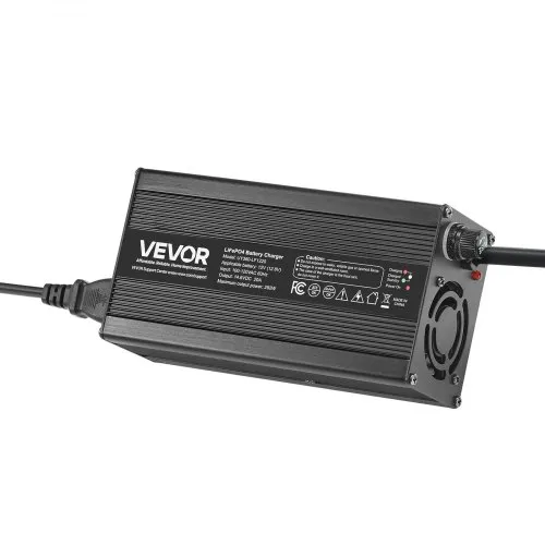 Chargeur Batterie LiFePO4 20A 12V - Intelligent, 14.6V, Avec Connecteurs Anderson Et M8, Protections Multiples - 12