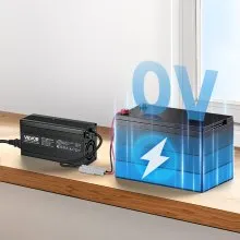 VEVOR 12V 20A Lithium Battery Charger 14.6V AC-DC LiFePO4 Smart Charger for RV