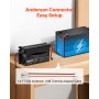 VEVOR 12V 40A Lithium Battery Charger 14.6V AC-DC LiFePO4 Smart Charger for RV