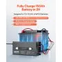 VEVOR 12V 80A Lithium Battery Charger 14.6V AC-DC LiFePO4 Smart Charger for RV