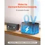 VEVOR 12V 80A Lithium Battery Charger 14.6V AC-DC LiFePO4 Smart Charger for RV