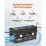 VEVOR 12V 80A Lithium Battery Charger 14.6V AC-DC LiFePO4 Smart Charger for RV
