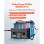 VEVOR 36V 18A Lithium Battery Charger 43.8V AC-DC LiFePO4 Smart Charger for RV
