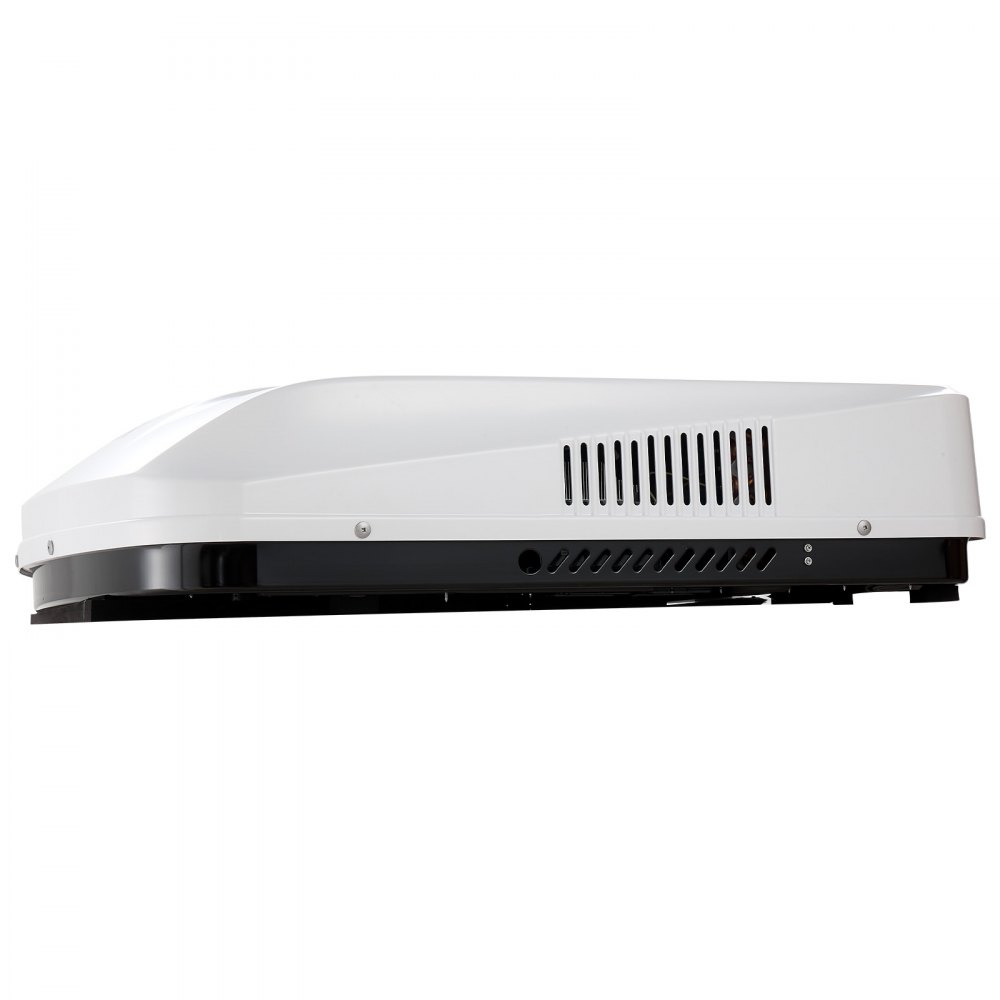 VEVOR RV Air Conditioner, 3000W RV AC Unit, 220V Non-Ducted Rooftop Air Conditioner with Heat Pump & Cooling, Variable Speed Easy Install Quiet AC Unit with ADB Button Control & Remote Control, White
