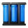 VEVOR RV Water Filtration System, 3-Cartridge Water Filter System for Campers, Remove Sediments, Chlorine, Bad Tastes, Odors, and Most Contaminants, RV Filter with Bracket for RVs, Boats, Vans
