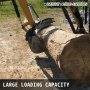 35" Hydraulic Backhoe Thumb Steel Weld On Adjustable Boom Tractor Excavator