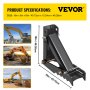 18 inch Backhoe Excavator Thumb Attachments Weld