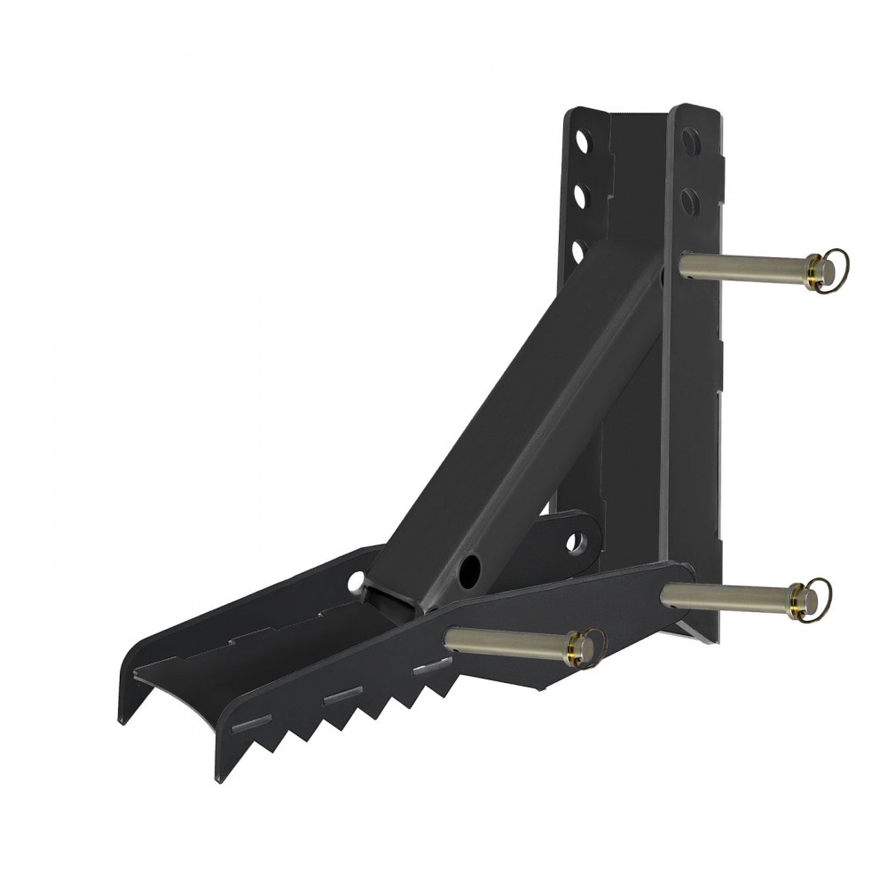 VEVOR Excavadora retroexcavadora de 24 pulgadas Accesorios para pulgar Soldadura Dientes de 1/2 pulgada Conjunto de placa de acero grueso Corte por plasma CNC Diseño atornillado