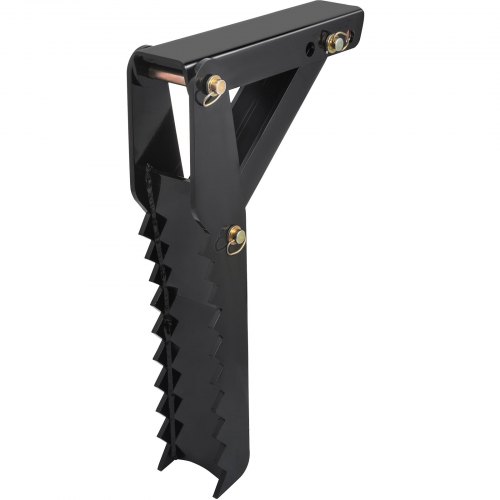 VEVOR 32 inch Backhoe Excavator Thumb Attachments Weld On Adjustable Boom Tractor Excavator 1/2Inch Teeth Thick Steel Plate Assembly 12MM Bolt-On Design