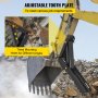 Excavator buldoexcavator de 32 inch Atașamente pentru degetul mare Sudura