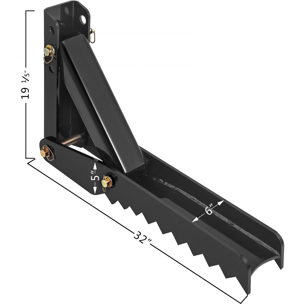 32" Backhoe Excavator Thumb Attachments Weld On Adjustable Tractor Excavator 5/8