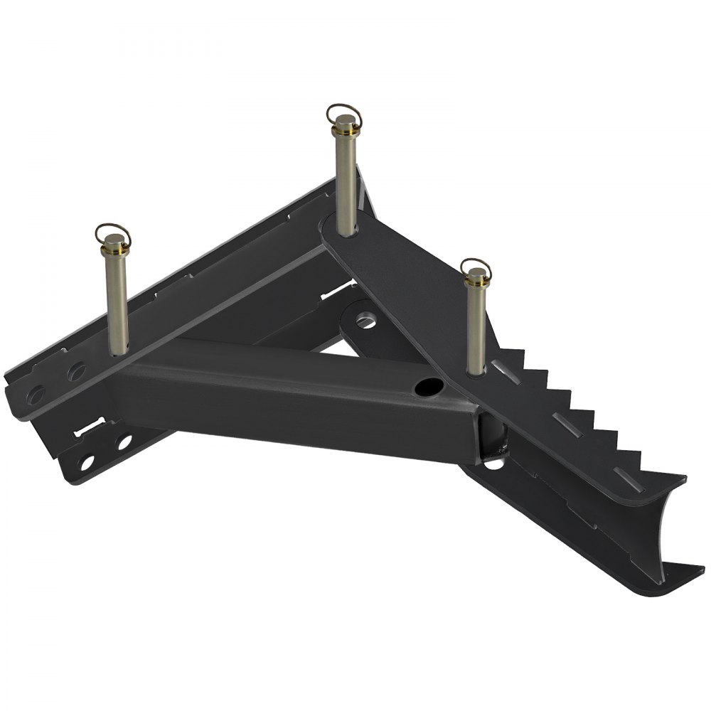 VEVOR DIY 32 inch Backhoe Excavator Thumb DIY 32 in Weld On Backhoe Thumb Attachments Adjustable Boom Tractor Excavator Weld On 1/2Inch Teeth Thick Steel Plate 12MM Bolt-On Design